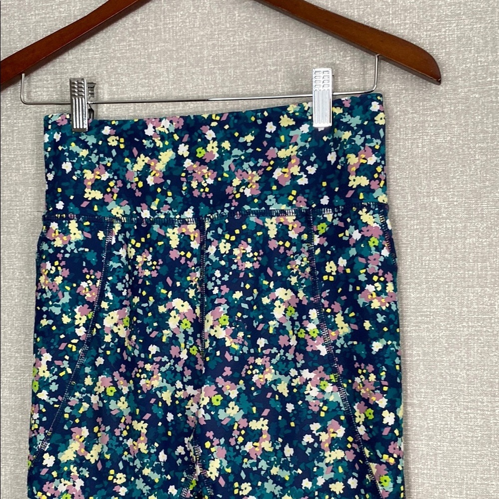 Old Navy Girls Active Floral PJ High Rise Leggings Size XL - Picture 2 of 8